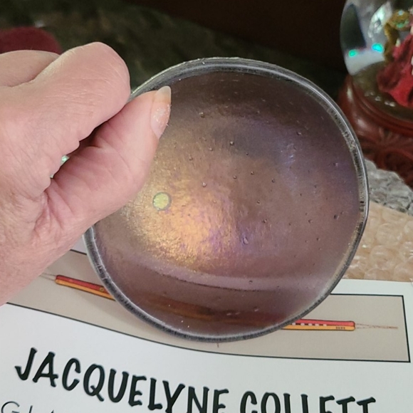 Jacqueline Collett Original Glass Bowl - Picture 6 of 7